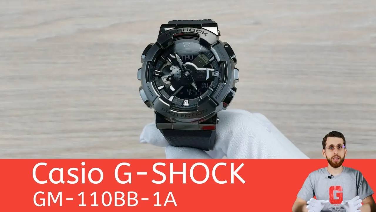 Стелс и Сталь / Casio G-SHOCK GM-110BB-1A