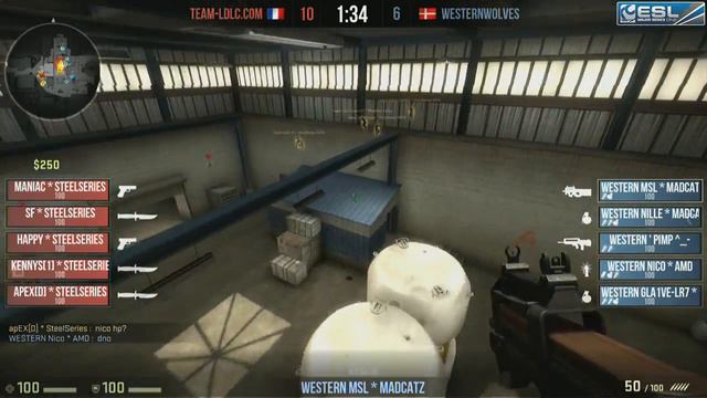 Team LDLC vs. Western Wolves - Group D RaidCall EMS One - Counter-Strike Global Offensive смотреть онлайн