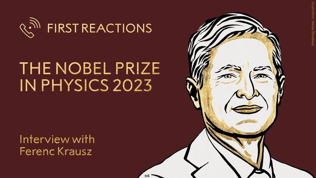 First reactions | Ferenc Krausz, Nobel Prize in Physics, 2023 | Telephone interview смотреть онлайн