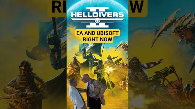 EA & Ubisoft React to Helldivers 2 Success #helldivers2 #meme #memes #gaming смотреть онлайн