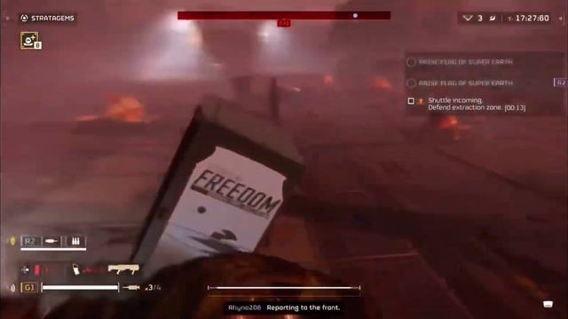 Helldivers 2 Extraction Point FAIL!!!! (But victorious) 😂😂 MUST WATCH!!!! смотреть онлайн