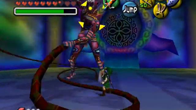 Legend Of Zelda Majora's Mask: Final Boss, Sword And Shield Battle