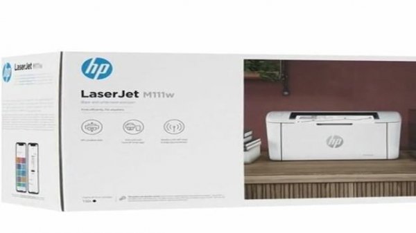 Принтер лазерный HP LaserJet M111w - краткий обзор