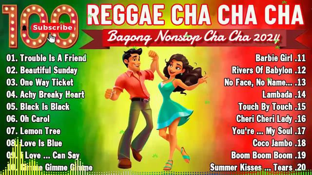 Reggae Dance Compilation 2024 ️🎵 CHA CHA DISCO ON THE ROAD 2024 ️🎵 REGGAE NONSTOP COMPILATION