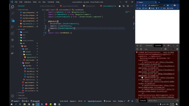 64.Dependency Injection - Part 2 - Creating Services - Master Angular Framework In Arabic смотреть онлайн