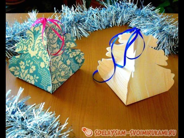 Новогодняя упаковка своими руками смотреть онлайн