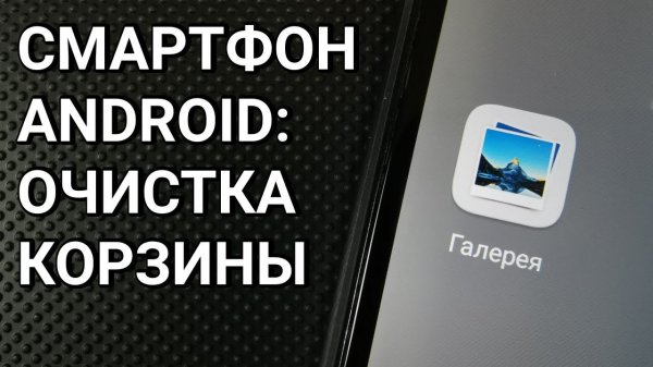 Как очистить корзину на Андроиде?