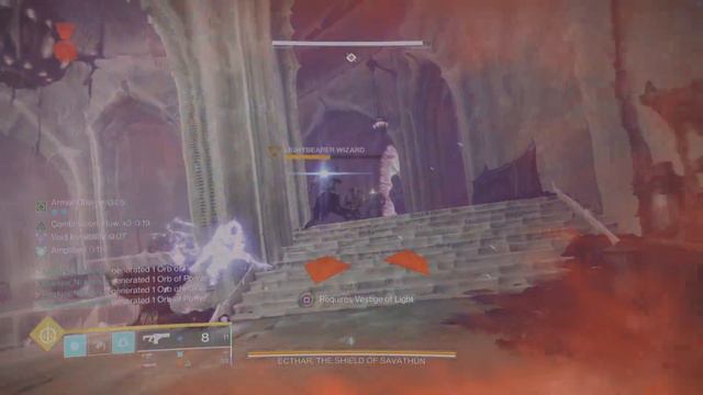 Destiny 2 Ghost of the deep Ecthar solo hunter rotation смотреть онлайн