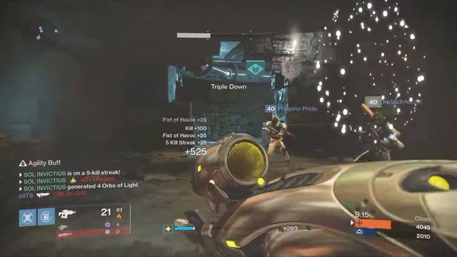 Vex Mythoclast Review DESTINY Crucible Gameplay, Double fusions смотреть онлайн
