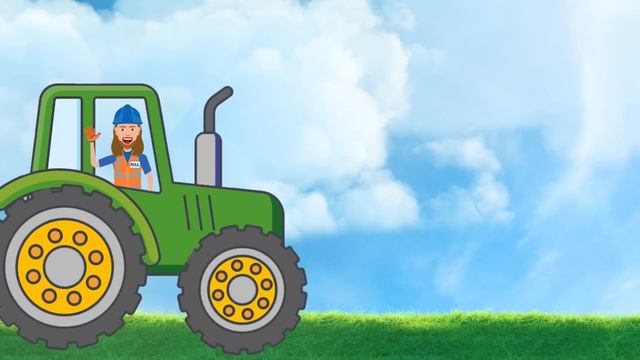 Kids Tractor Song | Real Tractors For Kids | Learn About Tractors