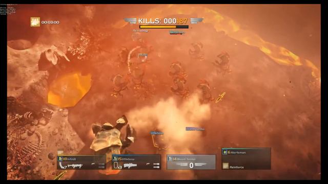 Helldivers Multiplayer PC Gameplay 320+ Kills Very Challenging Mode смотреть онлайн