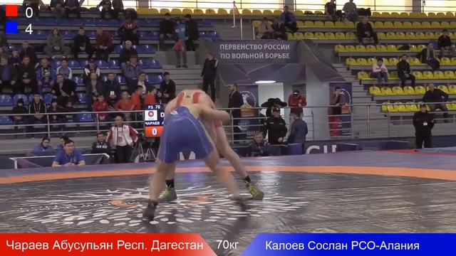 Чараев Абусупьян (Дагестан) - Калоев Сослан (Алания) смотреть онлайн