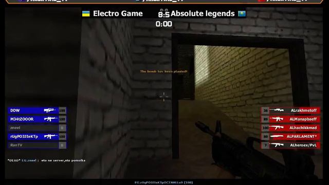 CS 1.6 MixGame cup final | Absolute legends vs Electro Game [de_train & de_inferno] смотреть онлайн