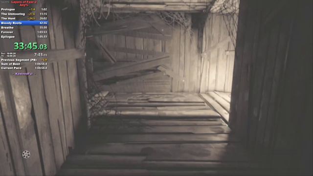 Layers of Fear 2 Speedrun Any% | 1:04:31 смотреть онлайн