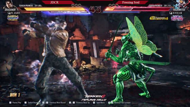 Tekken 8 ▰ JDCR (Dragunov) Vs FREEZING SOUL (Yoshimitsu) ▰ Ranked Matches!!! смотреть онлайн