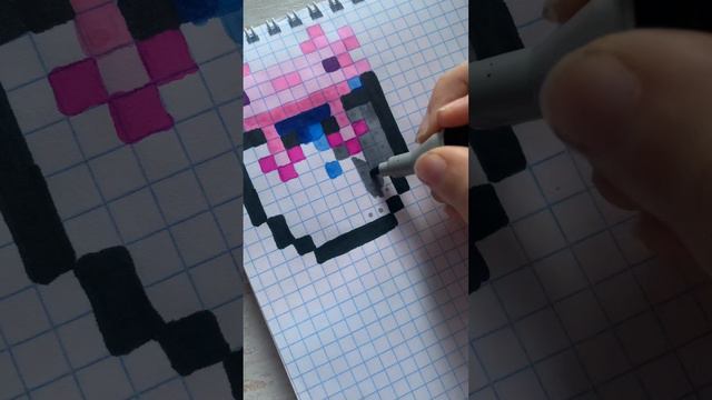 Рисунки по клеткам//7 часть#рисунок смотреть онлайн