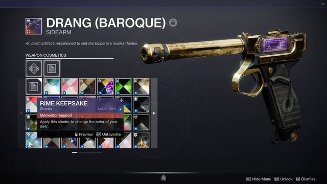DAWNING MEMENTO - RIME KEEPSAKE - 65+ weapons preview #destiny2 смотреть онлайн