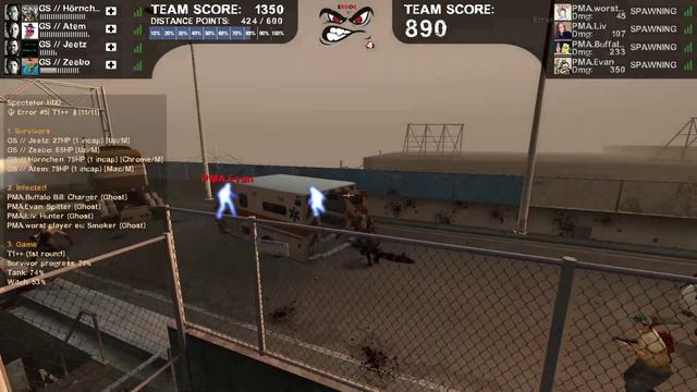 [L4D2] Error T1 Tournament #3 [Group C] - Positive Mental Attitude vs German-Squad смотреть онлайн