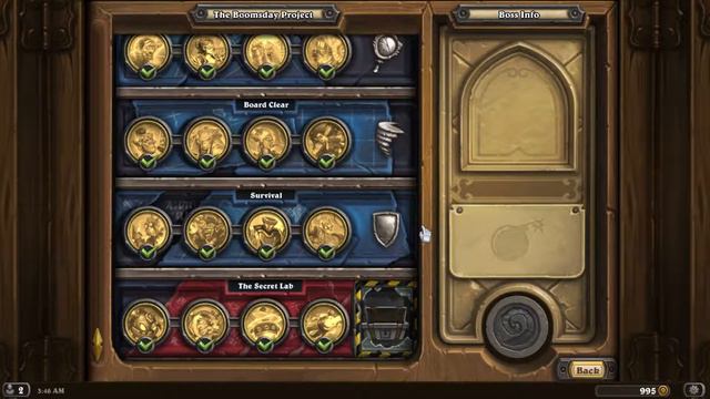 Hearthstone: Puzzle Lab Survival Crystalsmith Kangor #4 Risky Research Solution (HD 1080p 60fps) смотреть онлайн