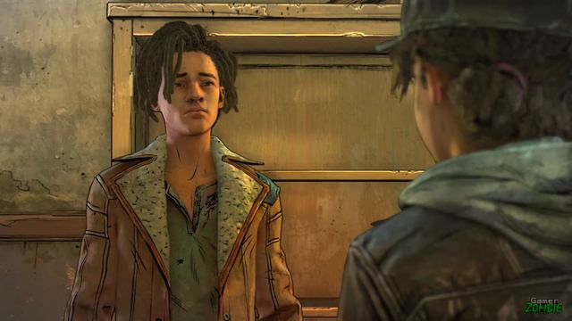 Louis & Clementine (FULL LOVE STORY) The Walking Dead The Final Season All Episodes - Louis Romance