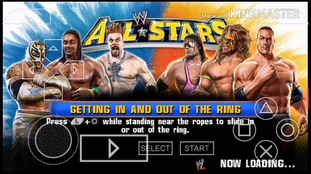 OFFICIAL ALL STARS THE NEW WWE GAME IN PSP смотреть онлайн