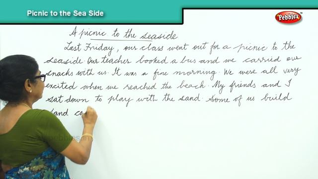 How to Write a Paragraph about Picnic to the sea side | Composition Writing | Reading Skills смотреть онлайн