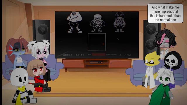 EPIC!TALE REACT TO BAD TIME TRIO TRIPLE JUDGEMENT HARDMODE (MORE HARDMODE) (REQUEST)