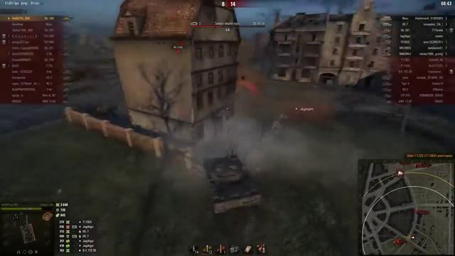 Объект 140 тащит 1 против 8. Мега крутой бой World of Tanks. смотреть онлайн