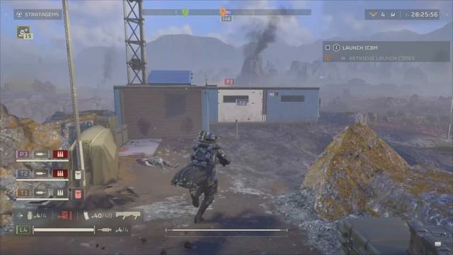 Helldivers 2 Nuclear bomb смотреть онлайн