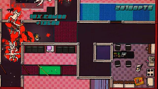 Hotline Miami: Redux mod but with original sound effects смотреть онлайн