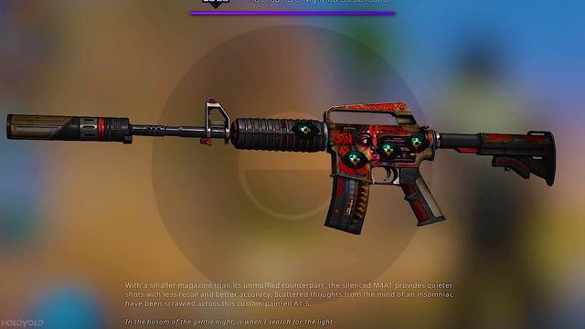 [M4A1-S | Night Terror] Sticker Combinations - CSGO