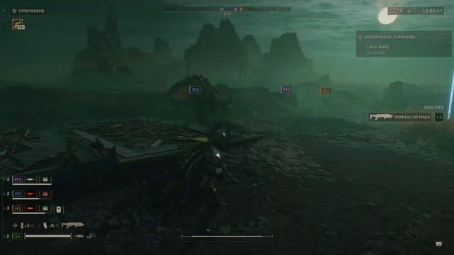 Helldivers 2 8K 60 FPS HDR ANGEL'S VENTURE EXTERMINATE TERMINDS Level 25 HELLDIVE смотреть онлайн