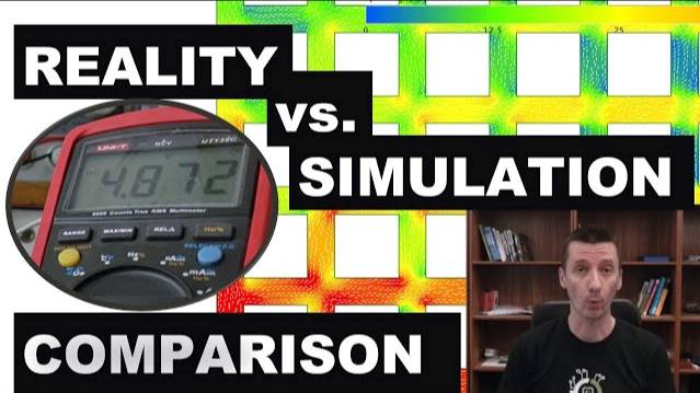 PCB Simulation vs. Real Board - DC Currents and Voltage drop смотреть онлайн