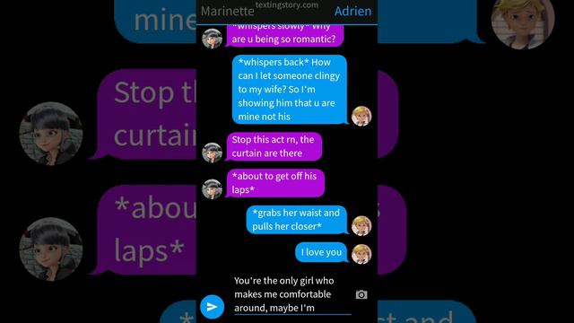 🍋 || 13+ || When you are on a honeymoon with your.. || Oneshot || Miraculous texting story смотреть онлайн