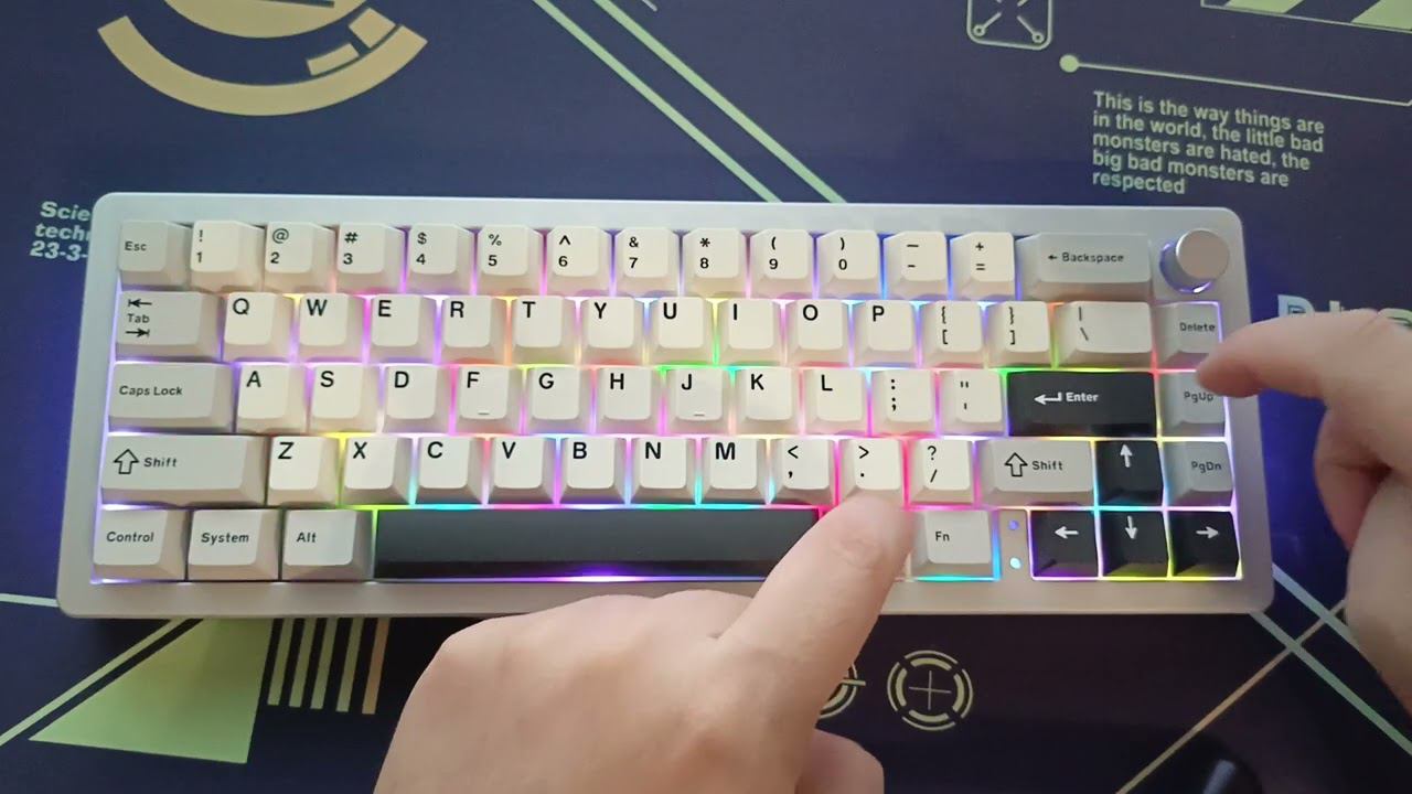 Клавиатура Yunzii AL66 смотреть онлайн