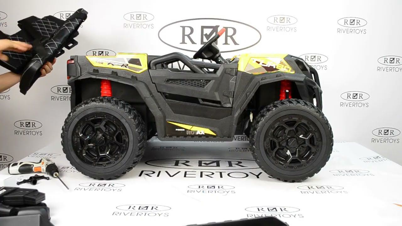 Детский электромобиль C111CC (RiverToys, сборка) смотреть онлайн