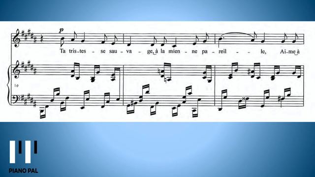 Rencontre G. Fauré KARAOKE/ACCOMPANIMENT смотреть онлайн