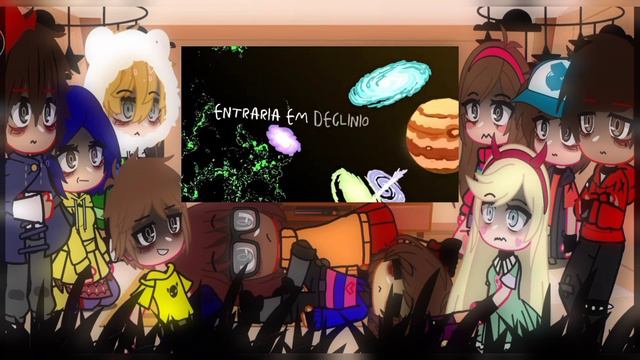Os Desenhos React Rap Bad End Friends [ Pior Versão ] ( Okabe )