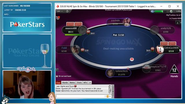 My Biggest Spin and Go MAX yet - trophy time? смотреть онлайн