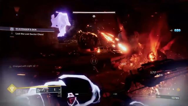 Destiny 2 | Scavenger`s Den | Legend Lost Sector | Warlock (w/ Dawn Chorus) | Season 18 смотреть онлайн