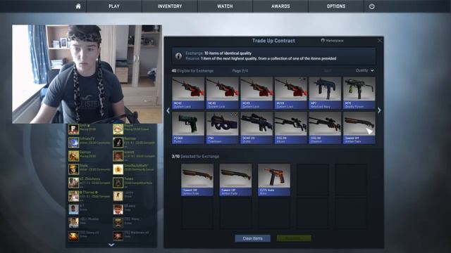 CS:GO - Revenge Of The Glock Fade! "High Risk" Trade-up Contract! смотреть онлайн