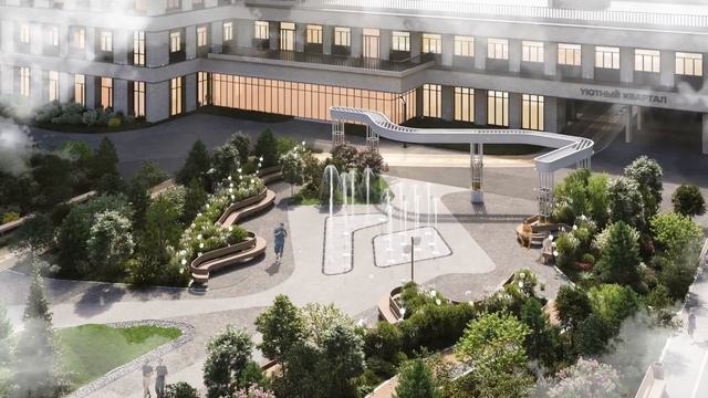 Новый ЖК "Уютный квартал" в г. Кемерово. Современный ГОРОД-САД в Ленинском районе. смотреть онлайн