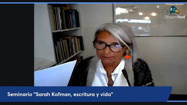 Seminario Sarah Kofman, escritura y vida смотреть онлайн