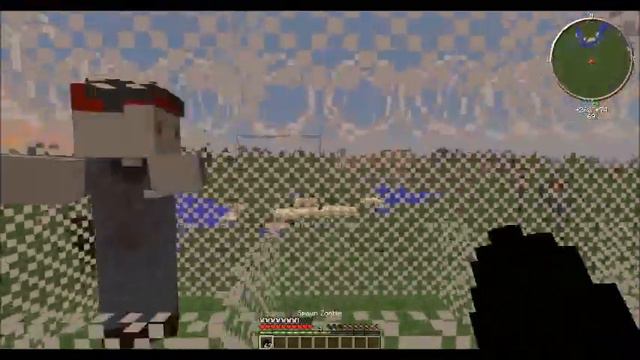 Minecraft DayZ mod-Ultimate Zombie mod!!-Minecraft Mod Review #2 смотреть онлайн