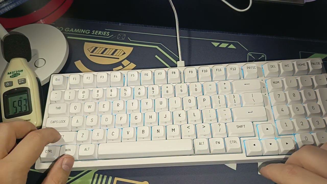 Обзор тихой механической клавиатуры Zone 51 Garnet (полный обзор в описание) смотреть онлайн