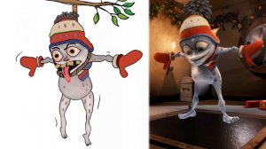 Crazy Frog - Last Christmas Drawing Meme | Funny Video song |