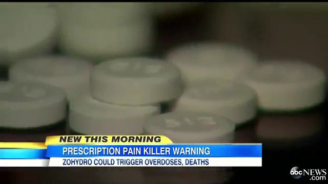 New Painkiller Zohydro Faces Steep Criticis смотреть онлайн