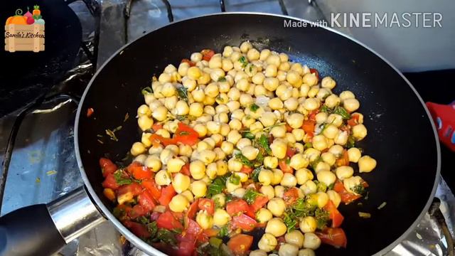 Chana Chaat Masalaydar | Chana Chaat |Chef sanila смотреть онлайн