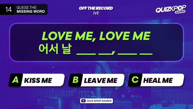 COMPLETE THE KPOP SONG LYRICS [MULTIPLE CHOICE]  🎤⚡️ FINISH THE LYRICS - KPOP QUIZ 2024