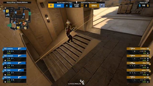 CS:GO - Anonymo vs. Sharks [Mirage] Map 2 - ESL Pro League Conference Season 15 - LB Round 2 смотреть онлайн